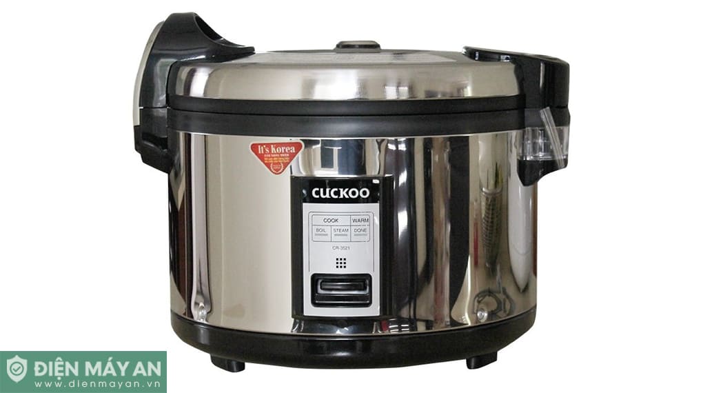 Nồi cơm điện 6.3L Cuckoo CR-3521S - Inox